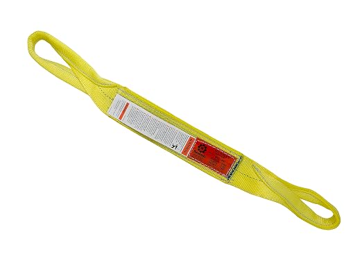 Kennedy Wire Rope & Sling Company 3inches x 3' 2-Ply Twist Eye Polyester Lifting Sling (Various Sizes in Listing) Made in The USA
