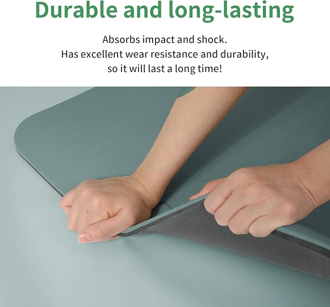 PAIDU POE Yoga Mat （10mm）Extra Thick Fitness Mat 72"x24" with Carry Strap | Non-slip, tear-resistant and suitable for all ages, perfect for yoga, Pilates, home gym and full-body workouts.