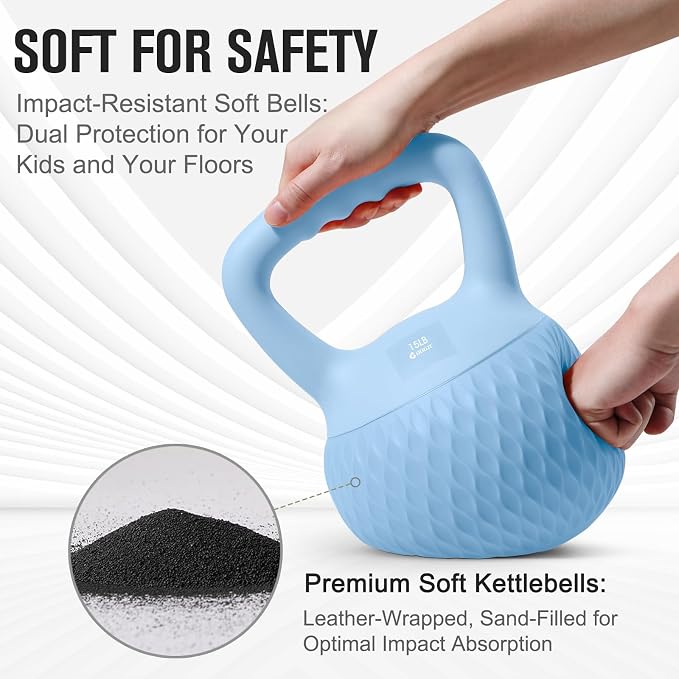 Soft Kettlebell, Safe Strength Training Kettlebells for Women