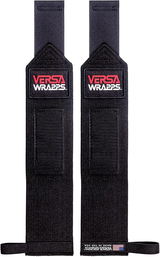 VERSA GRIPPS® Wrapps Wrist Wraps | Locks in Wrist Motion for Extreme Press Exercises, Handcrafted in the USA