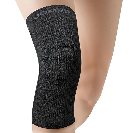 JOMVD Knee Compression Sleeve for Arthritis Pain – Knee Brace for Knee Pain Relief, Meniscus Tear, Inflammation, Circulation, Swelling & Injury Recovery – Anti-Slip Breathable Support for Women & Men,Large