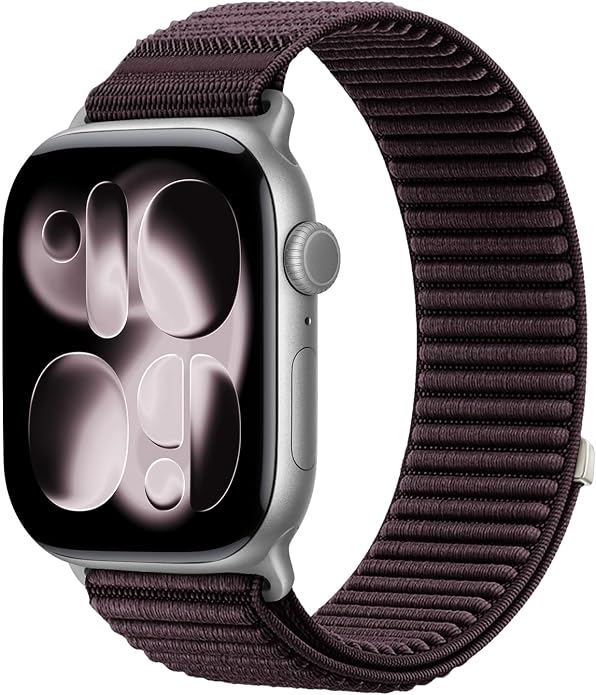 Nylon Loop Sport Band Compatible with Apple Watch Ultra 3 2 Band 49mm 46mm 45mm 44mm 42mm 41mm 40mm 38mm Women Men, Stretchy Strap Elastic Fabric Wristband for iWatch Series 11 10 SE 9 8 7 6 5 4 3 2 1