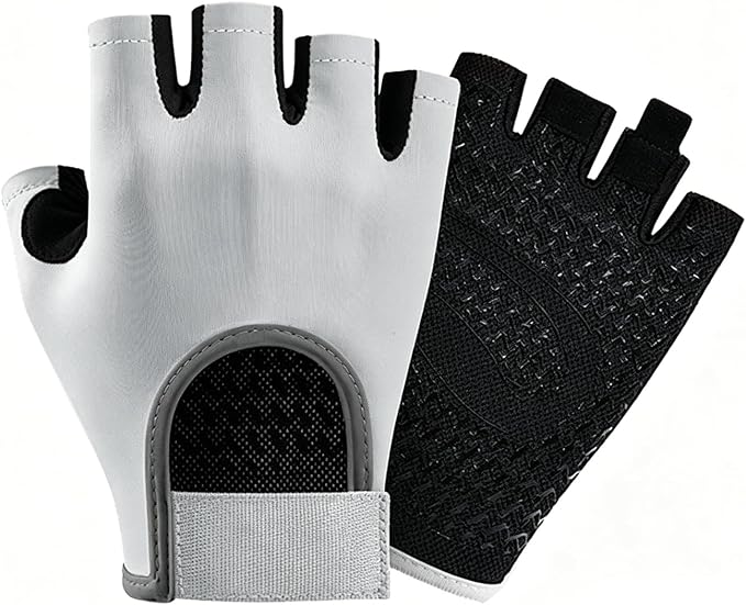 SUJAYU Gym Gloves for Women Men Workout Gloves Women Men, Anti-Slip Breathable Gym Essentials Women for Weightlifting Cycling Training, Guantes para Gym Mujer