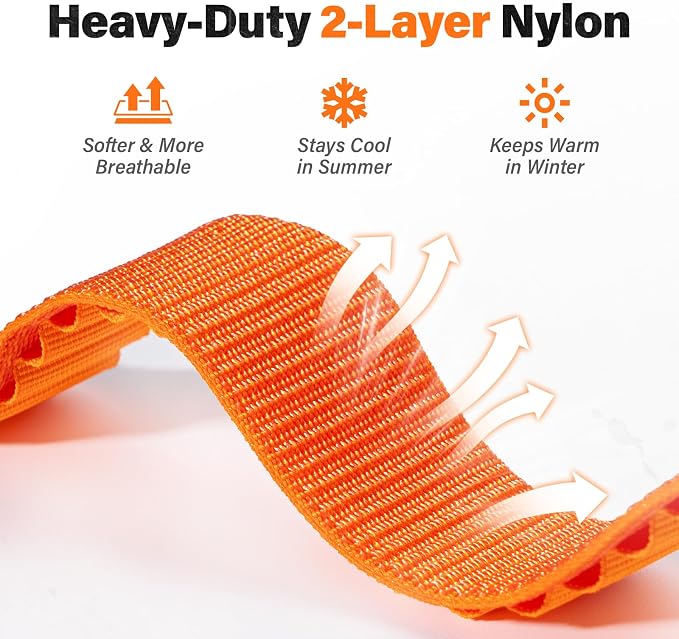Alpine Loop Nylon Watch Band Compatible with Garmin Fenix 5X / 6X / 7X / 8 51mm, Quickfit 26mm Rugged Watch Bands for Garmin Fenix 8 Pro 51mm / 7X Pro / 6X Pro / 5X Plus, for Fenix 3, Tactix Delta