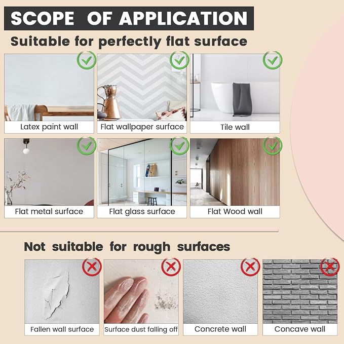 iCAGY Acrylic Self Adhesive Mirror Sheet for Wall | Plastic, Non Glass, Sticky, Kid Safety Mirror Tiles for Wall, 20x57 inch 4 Pcs