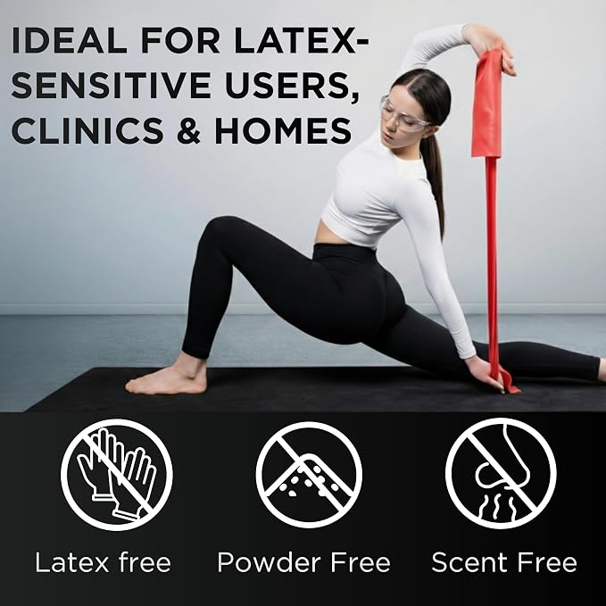 THERABAND Resistance Band, Gold, Max, 25-Yard Roll, Latex-Free, Elastic Band for Exercise, Physical Therapy, Yoga, Pilates, Stretching, Home Workouts, Color-Coded for Easy Resistance Levels