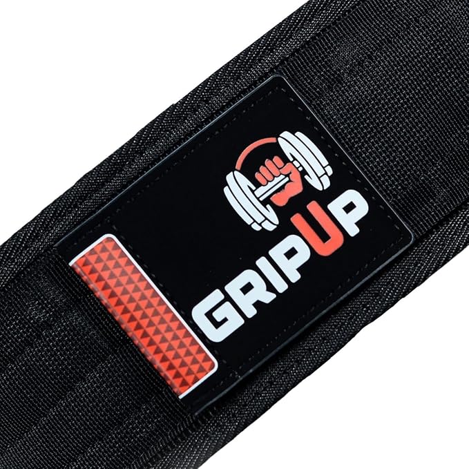 Self-Locking Weight lifting Belt AUTO LOCK 4 Inch Gym Belt Adjustable Buckle For Fitness Powerlifting Bodybuilding Weightlifting Deadlift Olympic Cross Training Back Support Men & Women