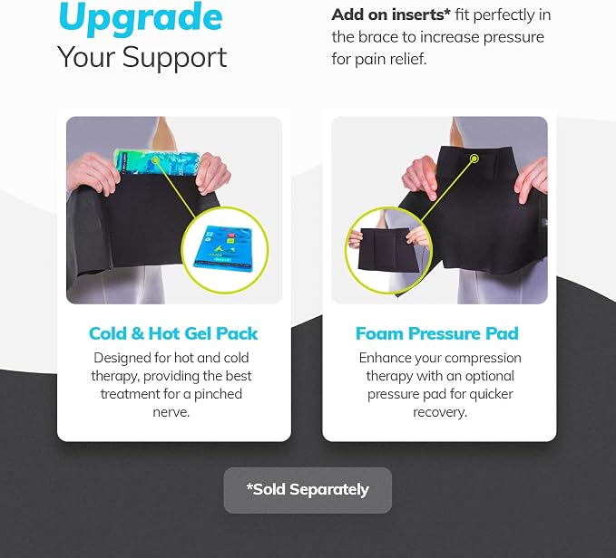 BraceAbility Elastic Low Back Brace - Compression Lower Back Support Belt for Sciatica, Heavy Lifting at Work, Herniated Disc, Workouts, Sleeping, Lumbar Support, Back Pain in Women and Men (XL)