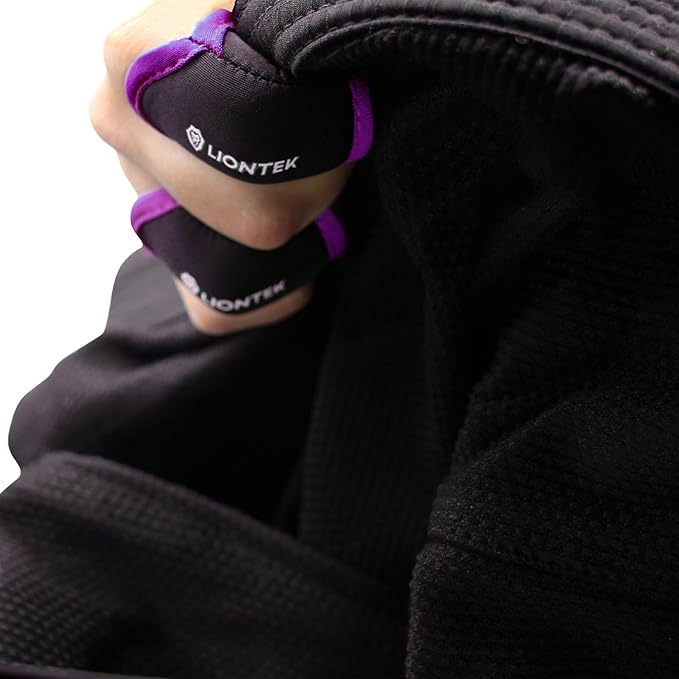 Single Finger Sleeve Pair - Sports Compression Finger Sleeve for BJJ, MMA, Basketball, Weight Lifting, and More