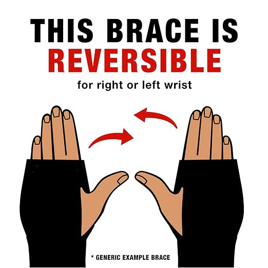 ACE Brand Adjustable Compression Wrist Support, Moderate Support for Weak, Sore or Injured Joints, Wrist Support Conforms to Wrist, One Size Fits Most