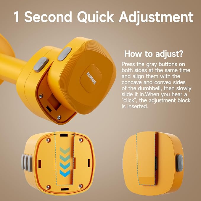 Lightweight Adjustable Dumbbell Kettlebell Set - 4 in 1 Free Weight Set with Kettlebell Grip Converter, Each 2.2 3.3 4.4 5.5lb Quick Change Weight Women Dumbbell Set for Small Spaces Home Gym