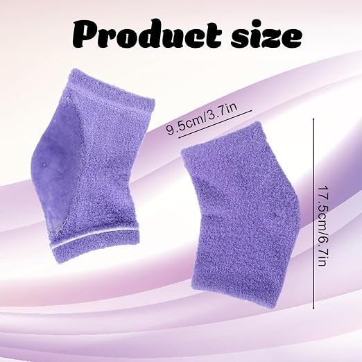 2 Pairs Elbow Moisturizing Sleeve,Elbow Pads for Women with Beauty Gel Moisturizing, Elbows Protectors for Elderly, for Moist Chapped Dry Skin Care,Cover Heel Socks,Elbows Sleeves