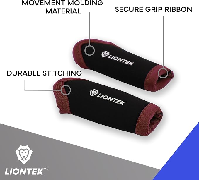 Single Finger Sleeve Pair - Sports Compression Finger Sleeve for BJJ, MMA, Basketball, Weight Lifting, and More