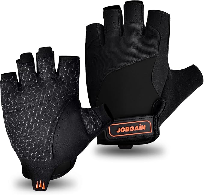 Workout Gloves for Women and Men | Breathable Weight Lifting Gloves, Grip & Shock Absorption, Full Palm Protection, Gym Exercise, Fitness, Training & Cycling