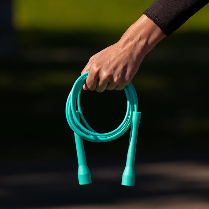 Swissskip Speed Jump Rope by Dayan Kolev, 5mm PVC Skipping Rope, Great for Beginners and Advanced Athlets, Designed for Fitness, Cardio, Boxing & CrossFit, Adjustable length with Unbreakable Handles