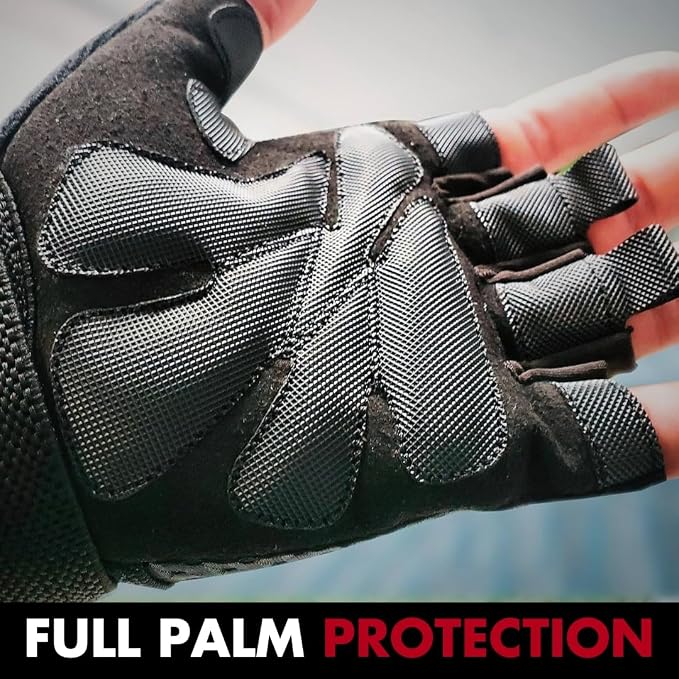 New Grip 2.0 Ventilated Weight Lifting Workout Gloves with Wrist Wraps for Gym Exercise, Weightlifting, Pull Ups - for Men & Women