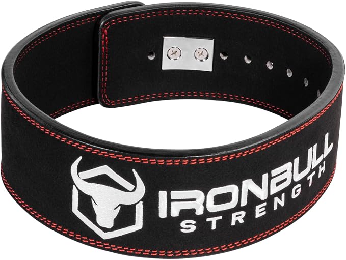 Powerlifting Lever Belt - 10mm / 13mm Weight Lifting Belt (USPA & IPL Approved) for Heavy Weightlifting - Lower Back Leather Support for Deadlifts and Squats