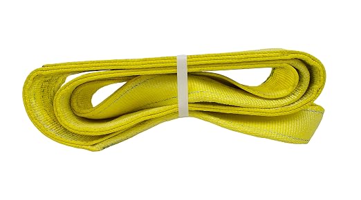 Kennedy Wire Rope & Sling Co. 4" x 6' 2-Ply Twist Eye Polyester Lifting Sling (Various Sizes in Listing) Made in The USA