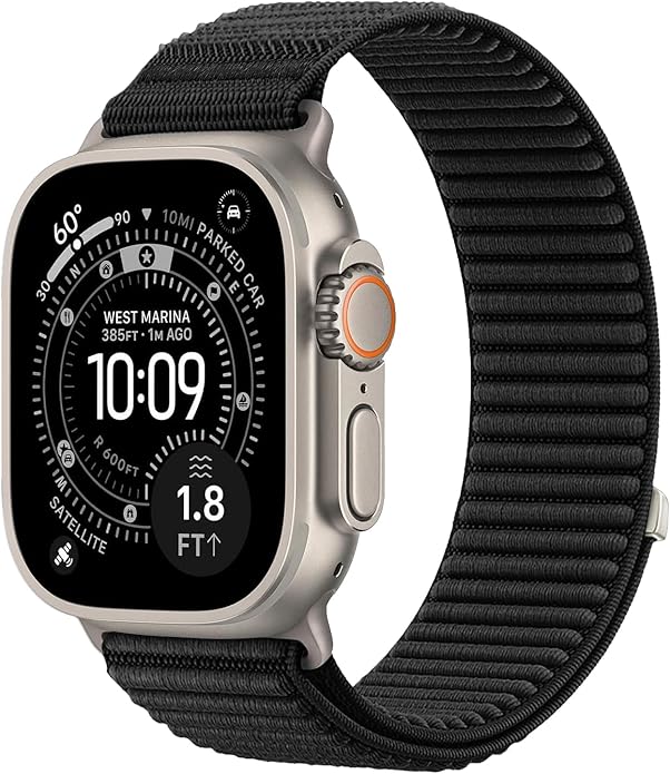 Nylon Loop Sport Band Compatible with Apple Watch Ultra 3 2 Band 49mm 46mm 45mm 44mm 42mm 41mm 40mm 38mm Women Men, Stretchy Strap Elastic Fabric Wristband for iWatch Series 11 10 SE 9 8 7 6 5 4 3 2 1
