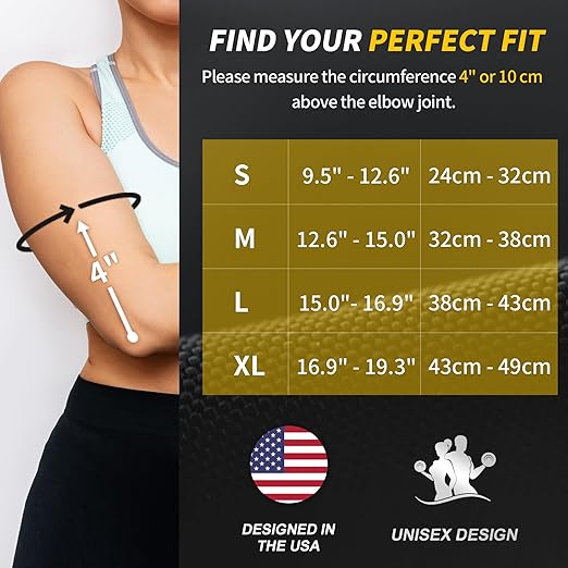 CAMBIVO 2 Elbow Sleeves and 1 Tennis Elbow Strap Set for Tendonitis Relief | Counterforce Pad Targets Extensor Pain, Adjustable Hook-and-Loop Fit, Breathable 3D Knit Sleeve, 2+1 Combo Set, Men & Women