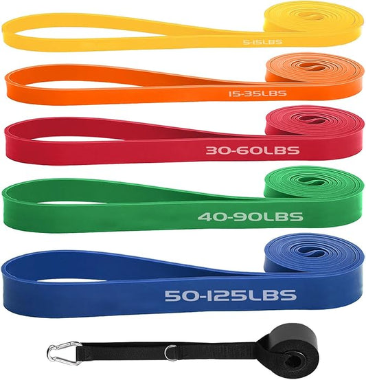 Exercise Bands Resistance Bands for Working Out,Pull Up Bands Set,at Home Workout Equipment,Workout Bands for Men and Women,Stretch Bands for Exercise