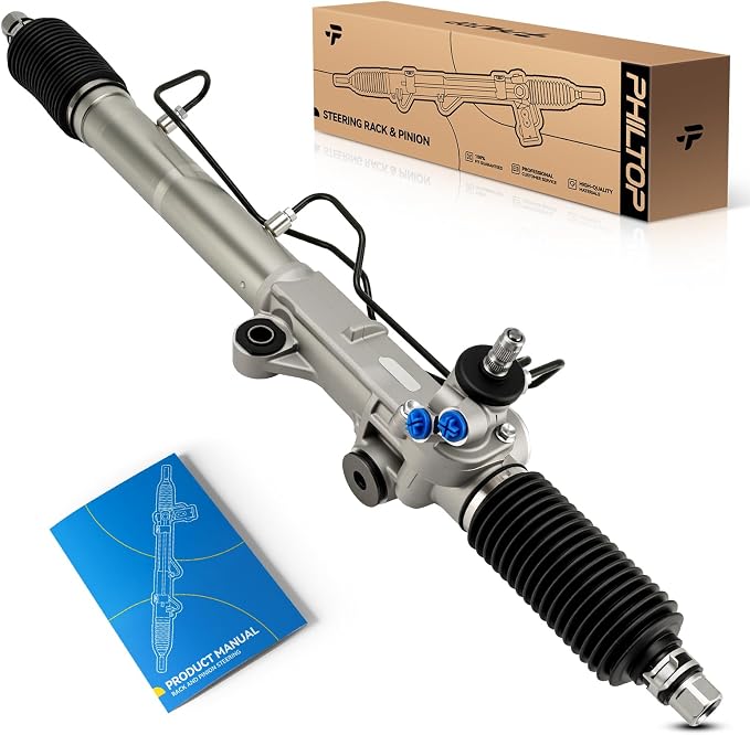 PHILTOP Power Steering Rack and Pinion for 96-04 Tacoma, 96-02 4Runner | No.4420035013, 4425035041, 4425035042, 4425035040, 262625, 4550339075