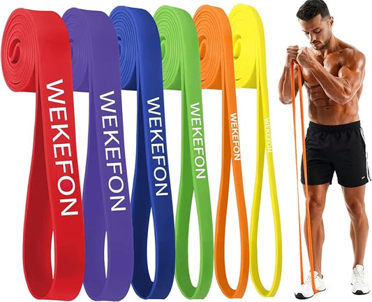 Resistance Bands Set, Pull Up Assist Bands - Stretch Resistance Band - Mobility Band Powerlifting Exercise Bands for Resistance Training, Physical Therapy, Home Workouts