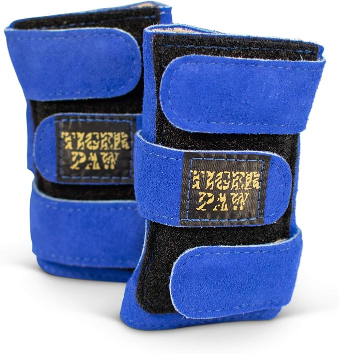 Tiger Paw Authentic Gymnastics Wrist Supports (Sold in Pairs) - Original Competition-Grade Gymnastics Wrist Guards, Wrist Support Braces, Adjustable, Made in USA Hand Wraps