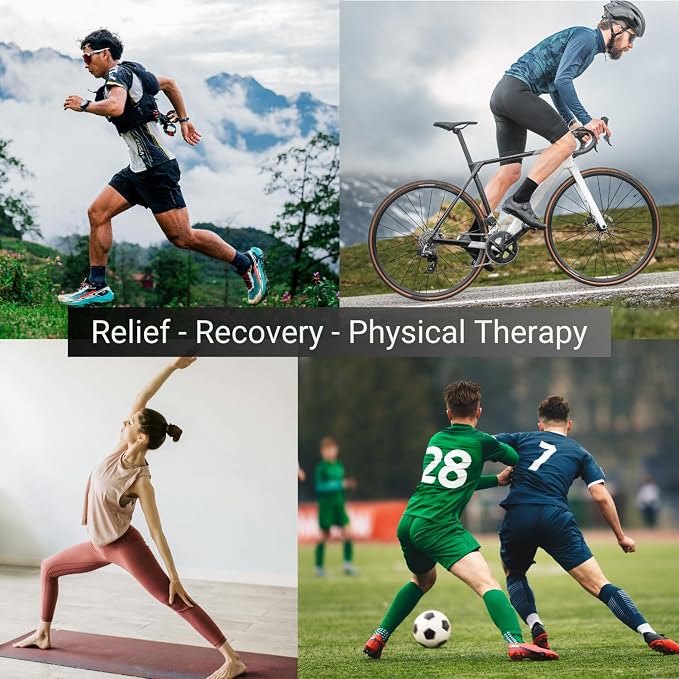 Foam Roller for Exercise, Running, Cycling, Sports, Yoga | Foam Roller for Physical Therapy, Foam Roller for Back, Recovery for Sports, Foam Roller for Legs, Muscle Relief