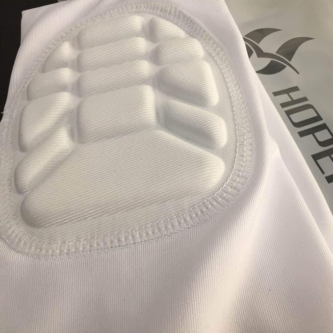 2PCS Padded Elbow Forearm Sleeves Compression Arm Protective Support