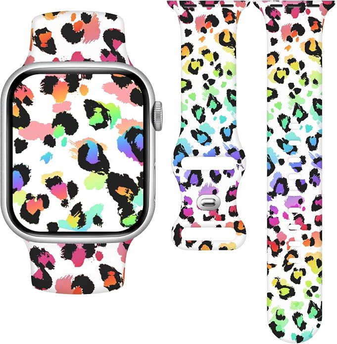 Pride Watch Band Compatible with Apple Watch Series 11 10 9 8 7 6 5 4 Ultra SE (Replacement Silicone Strap for iWatch 40mm - 49mm)
