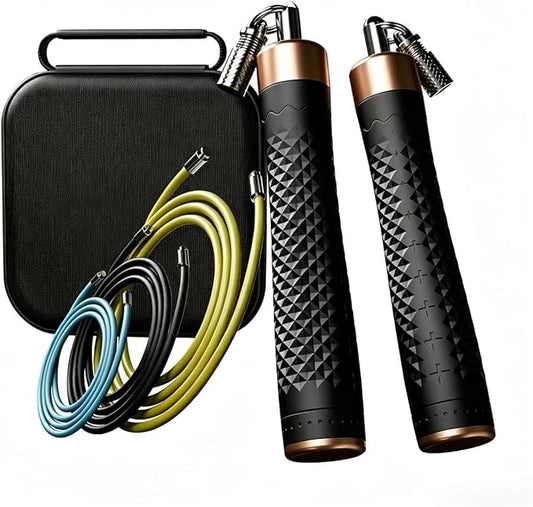 Jump Rope, Tangle-Free Rapid Speed Jumping Rope, adjustable jump rope, suitable for women, men, and children, suitable for home gyms, sports and fitness equipment, and slim figures