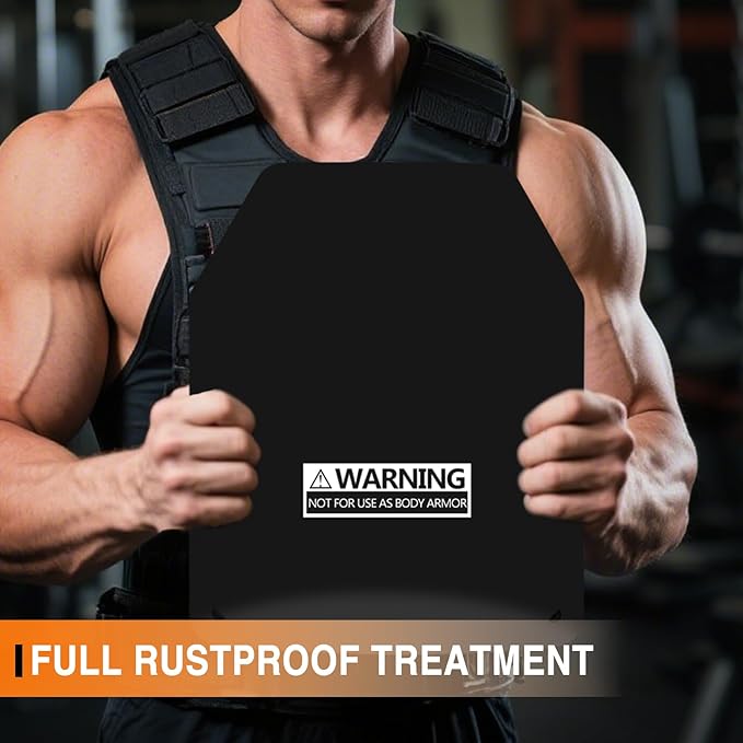 Weight Vest Plate Curved Weighted Plates for Weight Vest 5.5lb/11lb per Pairs for Running, Strength Training