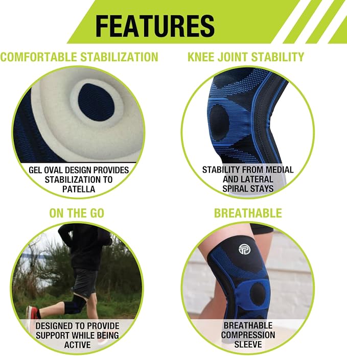 Pro-Tec Gel-Force Knee Support, Small | medical-braces-and-supports