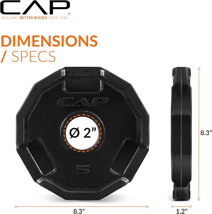 CAP Barbell 2-Inch Olympic Weight Plate | Multiple Options