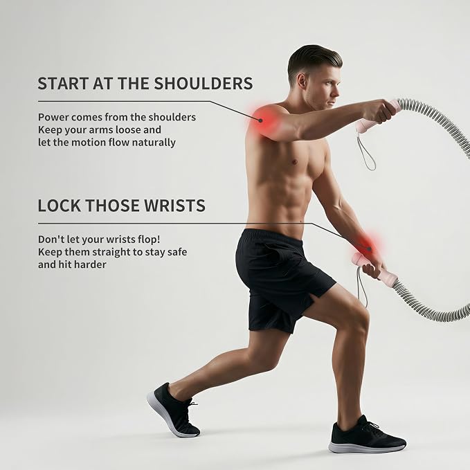 PROIRON Cordless Battle Rope Weighted Ropeless Battle Ropes for Home Gym Workout Exercise Rope for HIT Training Ropes for Men & Women Pink