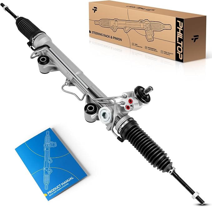 PHILTOP Hydraulic Power Steering Rack and Pinion Replacement For 2001-2011 Ranger 2.3L 4.0L, 2001-2008 Ranger 3.0L, 2002-2003 Explorer Sport, 2004-2009 B2300, 2001-2006 B3000 3.0L Replace 22-256