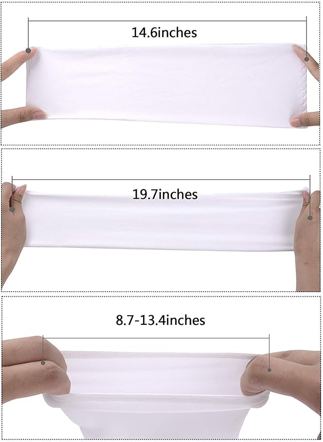 Mudder 8 Pairs UV Sun Protection Cooling Arm Sleeves for Men Women Youth Silk Compression Arm Cover Breathable Outdoors Sport