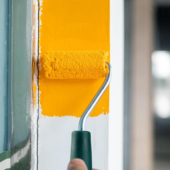 Paint Roller Covers, 2 Inch, 3/8" Nap Microfiber Roller, 12 Pcs | Mini Paint Roller, Small Painting Supplies for Walls, Window Frame, Cabinets & DIY Projects, Used on Semi-rough Surfaces