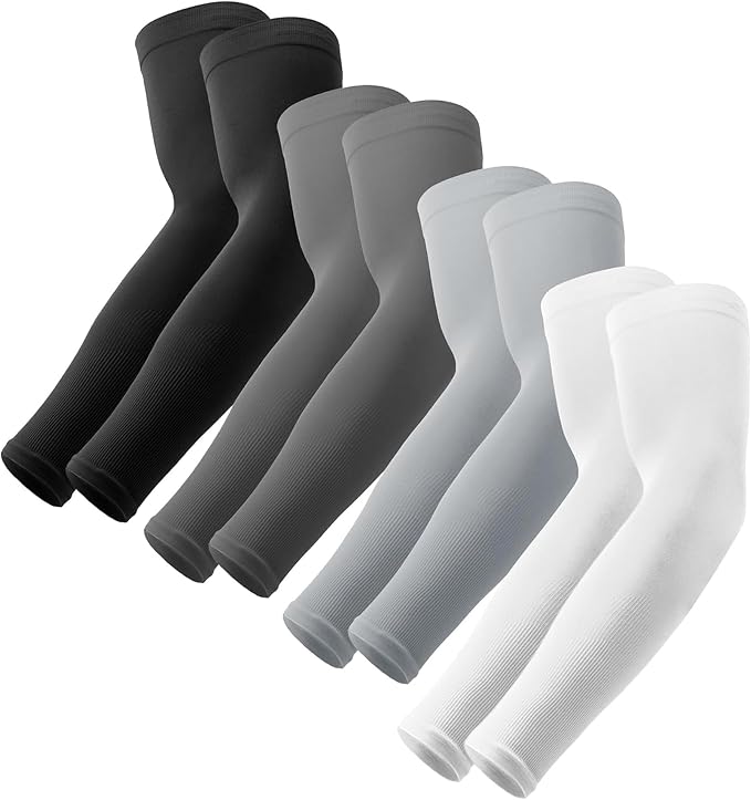 OutdoorEssentials UV Sun Sleeves for Men & Women, Cooling Arm Sleeves UPF 50+ | Golf, Tattoo Cover Up, Sun Protection
