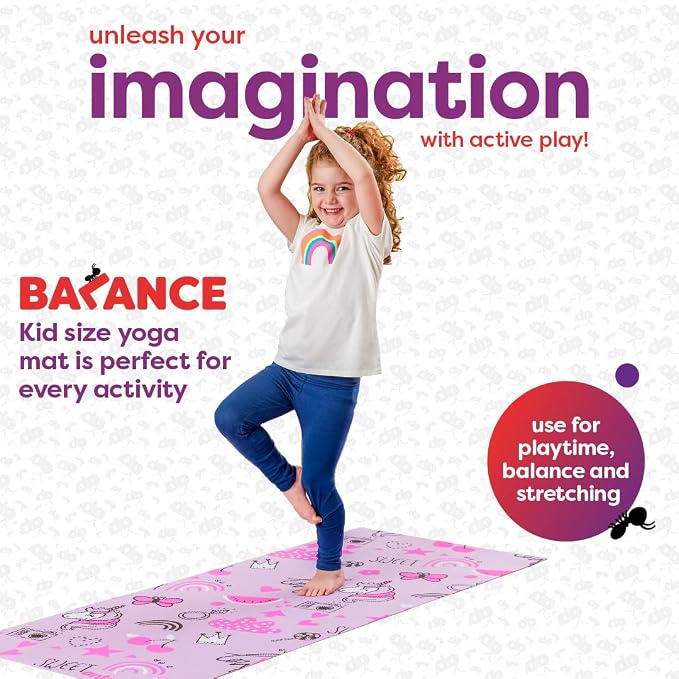 Antsy Pants Yoga Mat for Stretching and Yoga