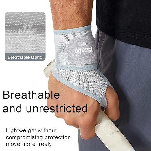 Ultra Thin Mesh Wrist Brace for Carpal Tunnel Pain Relief - Adjustable Wrist Support Strap for Arthritis, Tendonitis, Repetitive Strain Injury - Lightweight Ulnar Wrist Wraps for Workouts & Daily Use, Fits Left or Right Hand (2, Black)