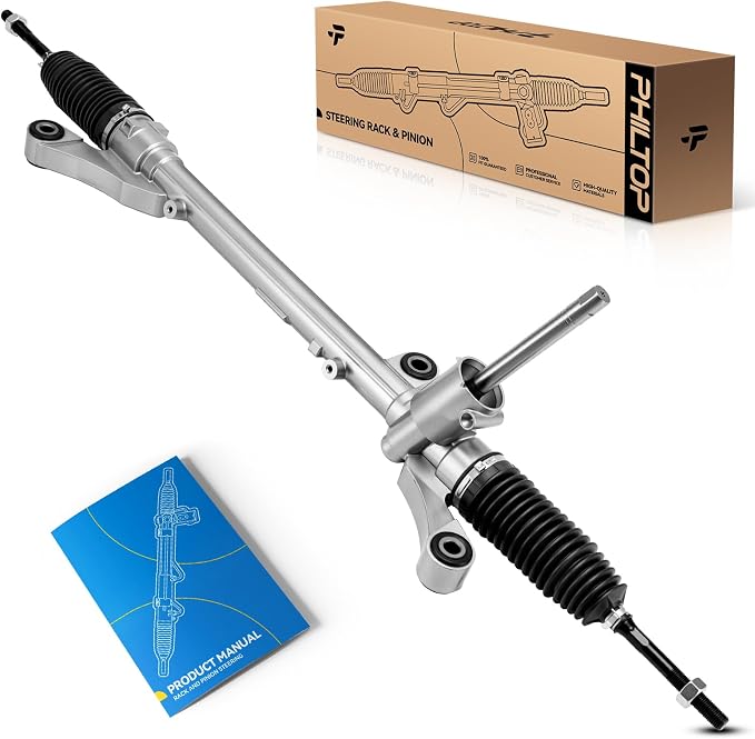 PHILTOP Power Steering Rack & Pinion Assembly for 2011-2013 Mazda 2, Electronic Power Steering, OEM Replacement 1G-2007