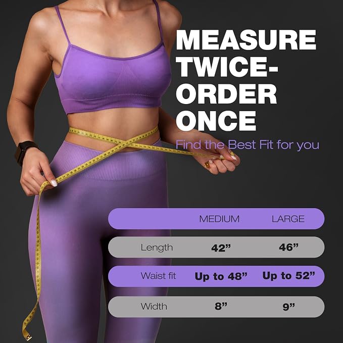 Premium Waist Trimmer & Trainer Belt for Men and Women - Sweat-Enhancing Slimming Wrap for Stomach, Adjustable Fit