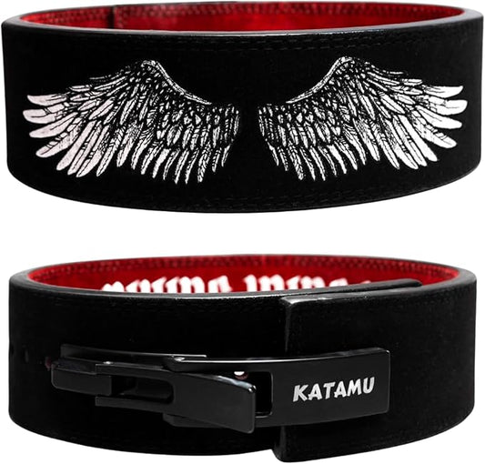 Katamu USPA & IPL Approved Premium Lever Belt | — 10mm and 13mm Leather
