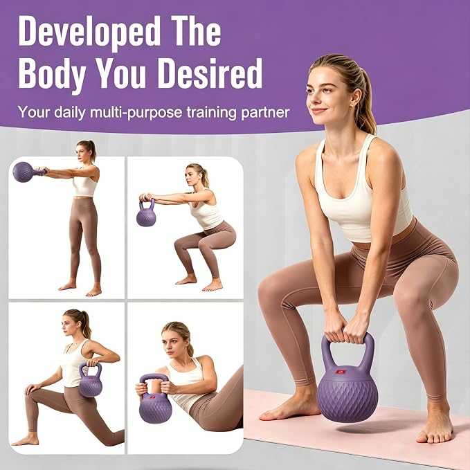 Soft Kettlebell, Safe Strength Training Kettlebells for Women