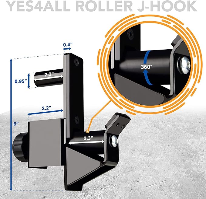 Yes4All Olympic Weight Plate Holder Attachment