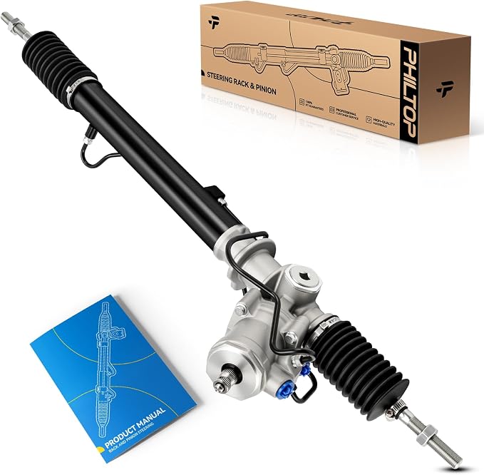 PHILTOP Power Steering Rack and Pinion Assembly for 1984-1989 300ZX | Replace No.261855, 4852101F06, 4920025P06, 4920021P00, 4900121P00, 4920026P00, 4920025P00, 4920021P10