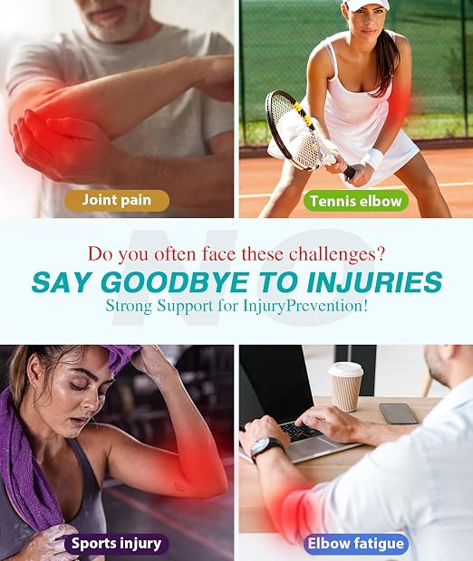 Oyakin Elbow Brace for Cubital Tunnel, Ulnar Nerve Entrapment brace | Adjustable Elbow Splint for Night Sleep, Tendonitis, Tennis Elbow, Comfortable Stabilizer Support for Women and Men Fit Most