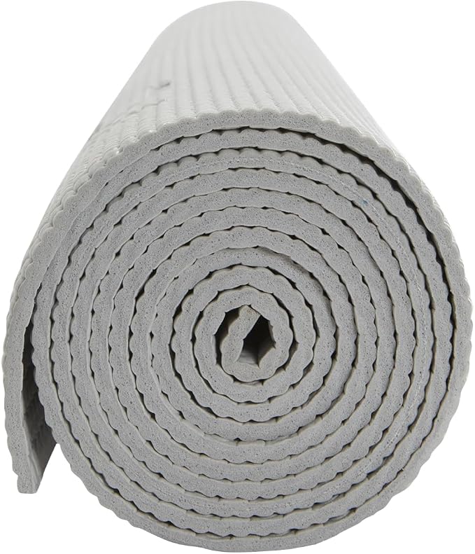 Everyday Yoga Deluxe Mat, Spacious 72"x24" Non-Slip Yoga Mat for Comfortable Home Workouts, 3-5mm Extra Thick